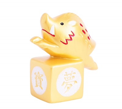 Dr.コパ 開運の干支 開運の亥の置物